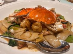 东海梭子蟹炒年糕-南麓·浙里(外滩店)