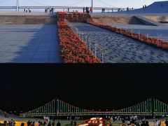 -大连星海广场音乐喷泉