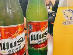 乌苏啤酒-玫瑰红烤羊排(北新桥三条店)