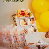 这甜品台也太可爱了吧！麦门信徒狂喜！