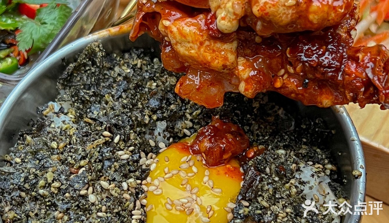 重庆这家生腌真的有点东西！韩式辣酱蟹好绝