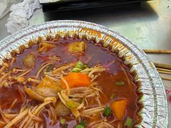 锡纸金针菇豆腐-正宗八宝冰饭·非遗冰饭·烧烤(奎桥店)