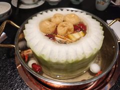 -得意咚瓜·顺德鱼生·冬瓜盅火锅