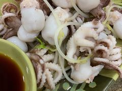 芥末白灼八爪鱼-贞姨美食·老字号海鲜大排档