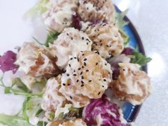 百香果蔬芥辣虾球-普天和酒楼·新津菜·烤鸭(天津之眼店)