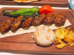 嫩烤羊肉配饭及烤蔬菜-Pasha帕夏土耳其餐厅(南昌路店)