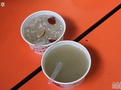 绿豆汤和米酒-四季美汤包(户部巷店)
