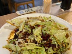 酱爆圆白菜-陈傻子餐厅(世纪都会店)