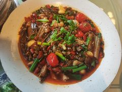 -牟记江湖重庆地标特色菜鱼蛋海鲜羊蝎子(巴南区黑金冠十多年好店)