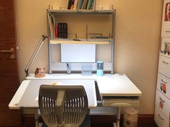 -康朴乐儿童学习桌椅(蓝色港湾店)