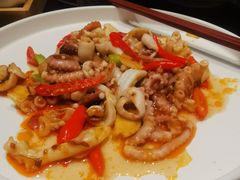八爪鱼炒辣椒-紫阳海鲜楼·传承闽味(长乐路总店)