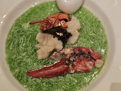 碧绿文思蒸波士顿龙虾球-嘉麟楼