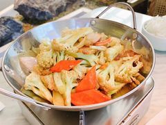 香锅开心花菜-小菜园新徽菜(无锡宜家荟聚中心店)