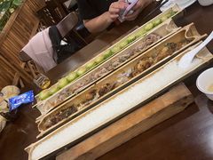 -胡须哥网红竹筒菜