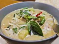 中部绿咖喱鸡肉-帕蓝·暹罗料理(曲阳店)