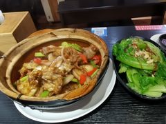 啫啫牛蛙煲-绿柠食堂(北外滩店)