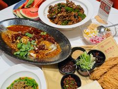 蒜爆鱼-大张烙馍村(泉山店)