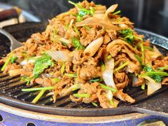 炙子烤呼伦贝尔羔羊肉-喜悦烤鸭·新京菜(王府井店)