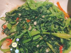 马拉盏炒通菜-大头虾越式风味餐厅(光明广场店)