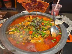 -探鱼·鲜青椒爽麻烤鱼(广州欣荣广场店)