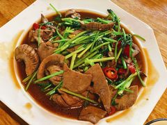 香菜拌猪腰-聪辉同安老美食饭店(大元路店)
