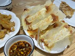 三鲜锅贴-方城小吃店