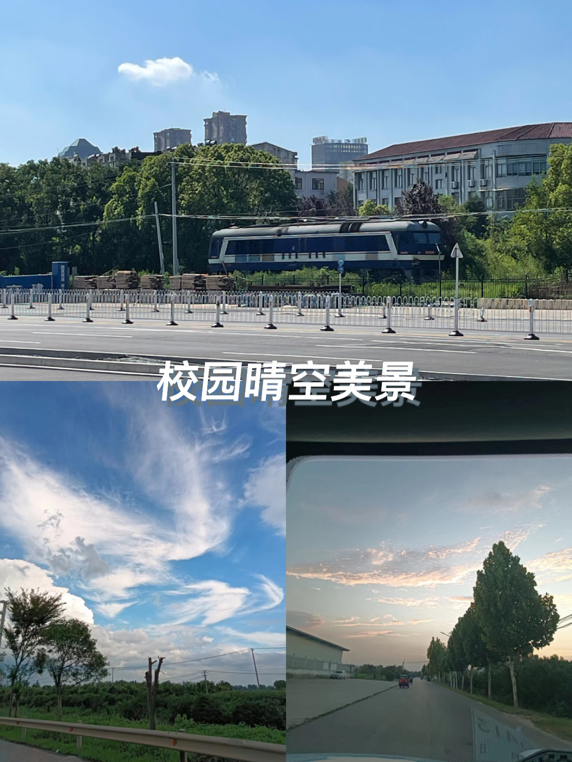 今日校园图片