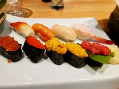 贝类手握寿司拼盘-隐泉之语日式料理(王府中环店)