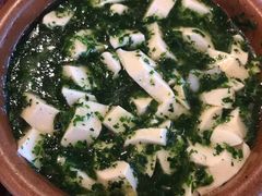 芥菜虾仁嫩豆腐-兰溪小馆(东直门簋街店)