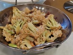 干锅有机花菜-辣螃铠盆盆蟹大排档(海昌店)