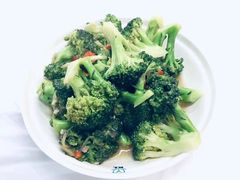 虾酱炒西兰花-陈根记大牌档