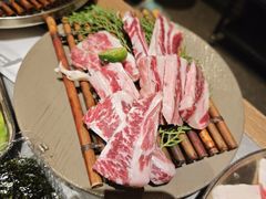 -草家酱蟹炭火烤肉店(珲春南路一店)