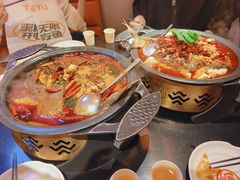 -探鱼·鲜青椒爽麻烤鱼(银泰城店)