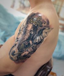 -猛子刺青纹身店