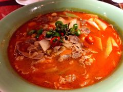 酸汤时蔬肥牛-绿茶餐厅(华联万柳店)