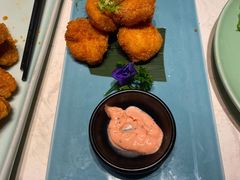香炸潮汕鱼腐-卯时·龙光雅宴·精致锡帮菜(惠山古镇店)