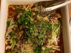 蛰蒙花炝拌面筋-九十九顶毡房(阜石路店)