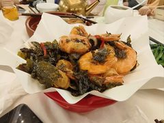 茶香焗海虾-五谷芳乳鸽王(海景店)