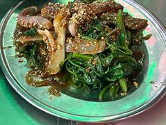 鱿鱼空心菜-黄亚华小食店(Jalan Alor)