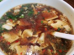 酸菜豆腐脑汤-德天顺盖码饭(人民西路店)