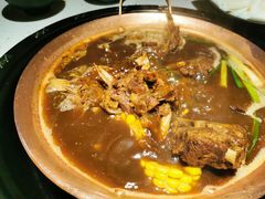 潮汕牛筋丸-京韵胡同·酱香羊蝎子火锅涮肉(长寿路店)