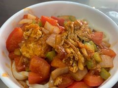 西红柿鸡蛋拌面-福顺祥大盘鸡(临潼店)