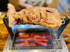 烤羊腿-柿子树炭烤羊腿(金台路店)
