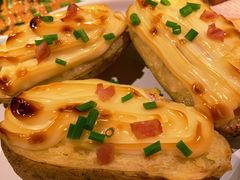 芝士焗土豆-绿茶餐厅(蓝色港湾店)