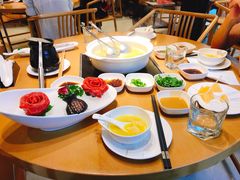 蟹粉金湯花胶走地鸡锅-湯系·煲汤手艺人(东二环泰禾广场店)