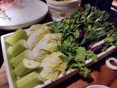 蔬菜拼盘-揽季锅物会.福建黄鱼.海鲜姿造(五四路店)