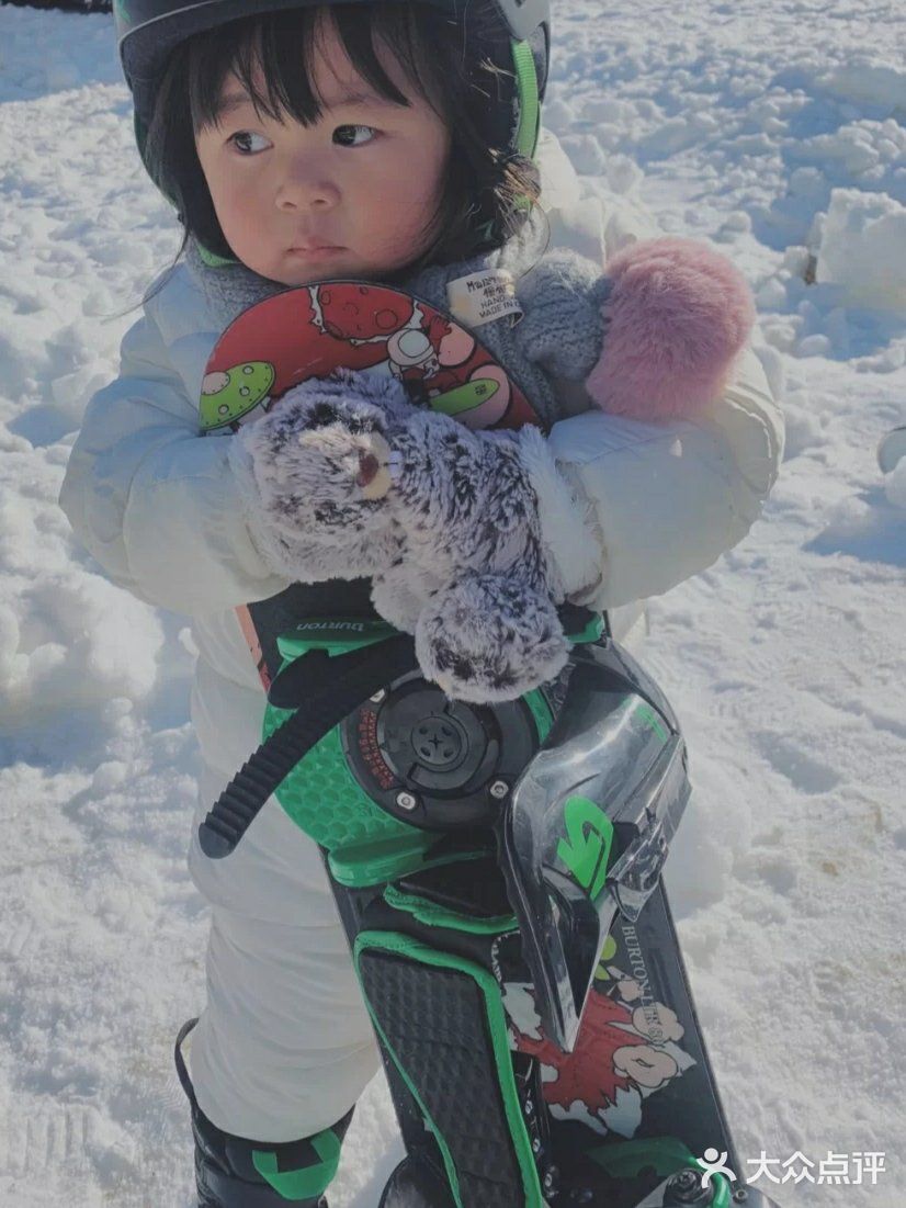宝贝们滑雪也太酷了吧！