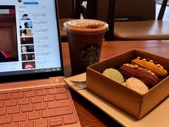 红茶咖啡拿铁鸳鸯-星巴克(深圳龙华和平里店)