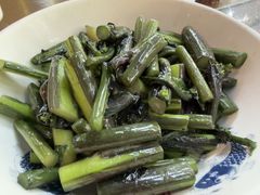 蒜蓉炒红菜苔-老山村酒楼(白石洲店)
