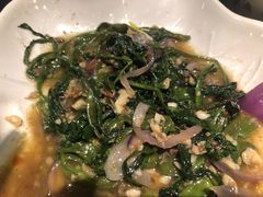 马拉盏炒通菜-大头虾越式风味餐厅(光明广场店)